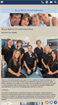 Mobile Screenshot of bocaratonprosthodontics.com